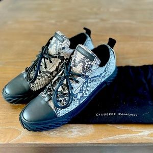 Giuseppe Zanotti Blabber Python Print Sneakers
